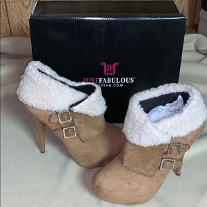 Just Fabulous stiletto booties